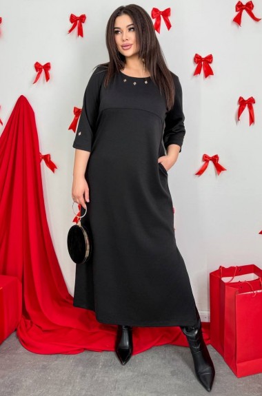 Платье трикотажное длинное KG-2509A550