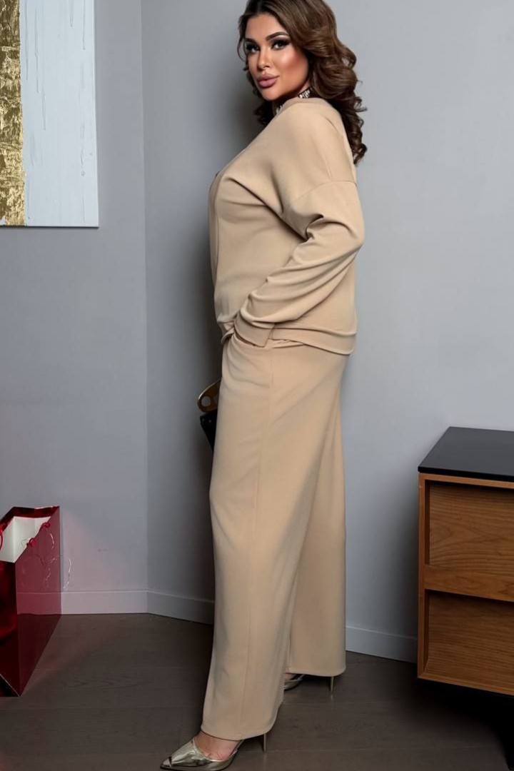 Брючный трикотажный костюм двойка AD-7909.1A240