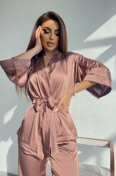 Шовкова піжама LIB-8880A545 Шовкова піжама LIB-8880A545