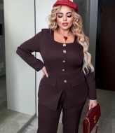 Костюм двойка женский с брюками  VL-1147A950