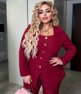 Костюм двойка женский с брюками  VL-1147A950