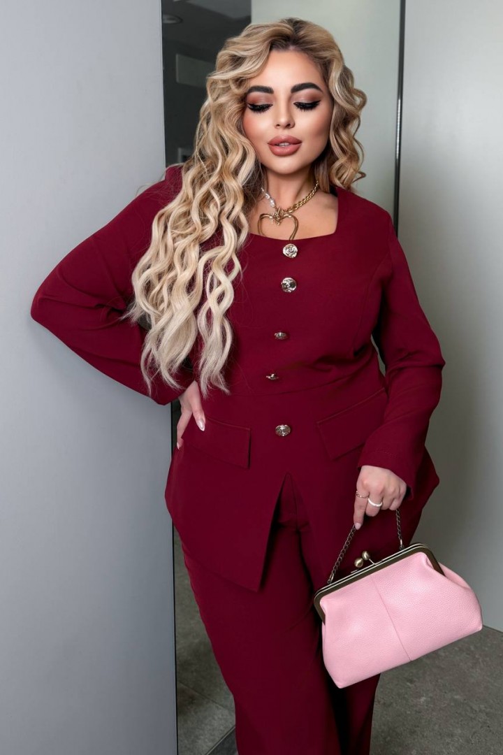 Костюм двойка женский с брюками  VL-1147A950