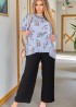 Брючный летний костюм DG-p15465A400