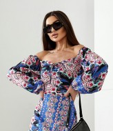 Яркое платье MB-3A480