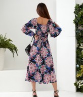 Яркое платье MB-3A480