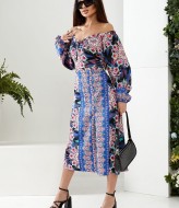 Яркое платье MB-3A480