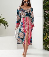 Яркое платье MB-3A480