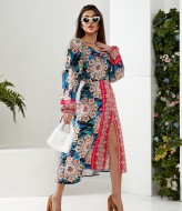 Яркое платье MB-3A480