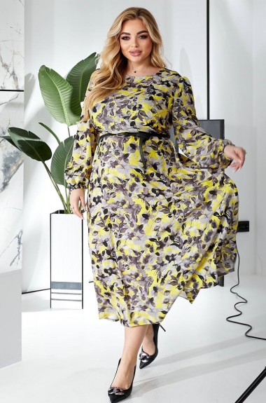 Платье яркое EY-661A17B20