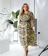 Платье яркое EY-661A17B20