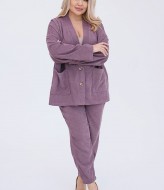 Костюм из микровельвета женский SMO-1283A18