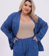 Костюм из микровельвета женский SMO-1283A18