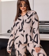 Брючный костюм штапель ELT-658A700