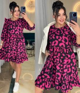 Платье с рюшами на плечах	KG-577A370