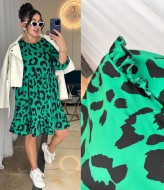 Платье с рюшами на плечах	KG-577A370