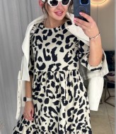 Платье с рюшами на плечах	KG-577A370