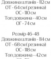 Костюм брюки и топ AXY-1930A500