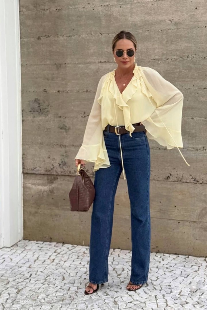 Шифоновая блузка NUL-8005A450