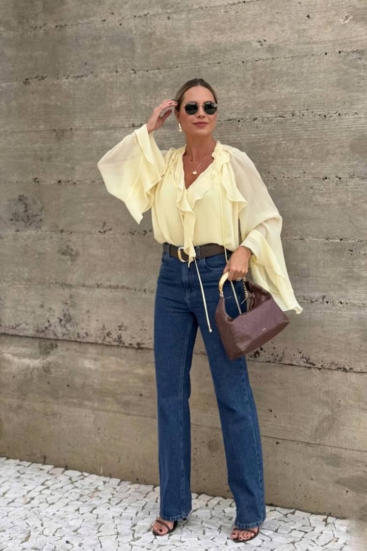 Шифоновая блузка NUL-8005A450