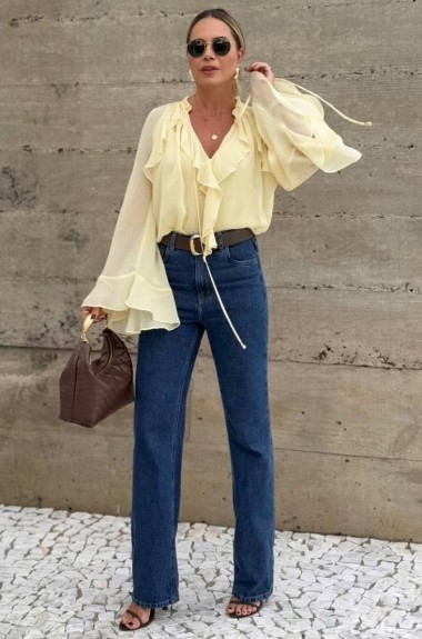 Шифоновая блузка NUL-8005A450