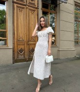 Сукня з розрізом AXY-040A380