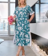 Длинное свободное платье VLT-1556A550