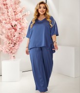 Женский брючный костюм из шелка AZ-1500A630