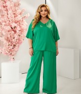 Женский брючный костюм из шелка AZ-1500A630