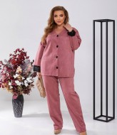 Замшевий костюм  VIA-197A450 Замшевий костюм  VIA-197A450