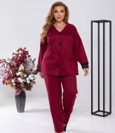 Замшевий костюм  VIA-197A450 Замшевий костюм  VIA-197A450