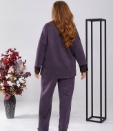 Замшевий костюм  VIA-197A450 Замшевий костюм  VIA-197A450