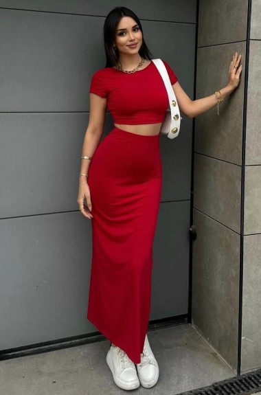 Комплект топ и юбка VIVI-086A380