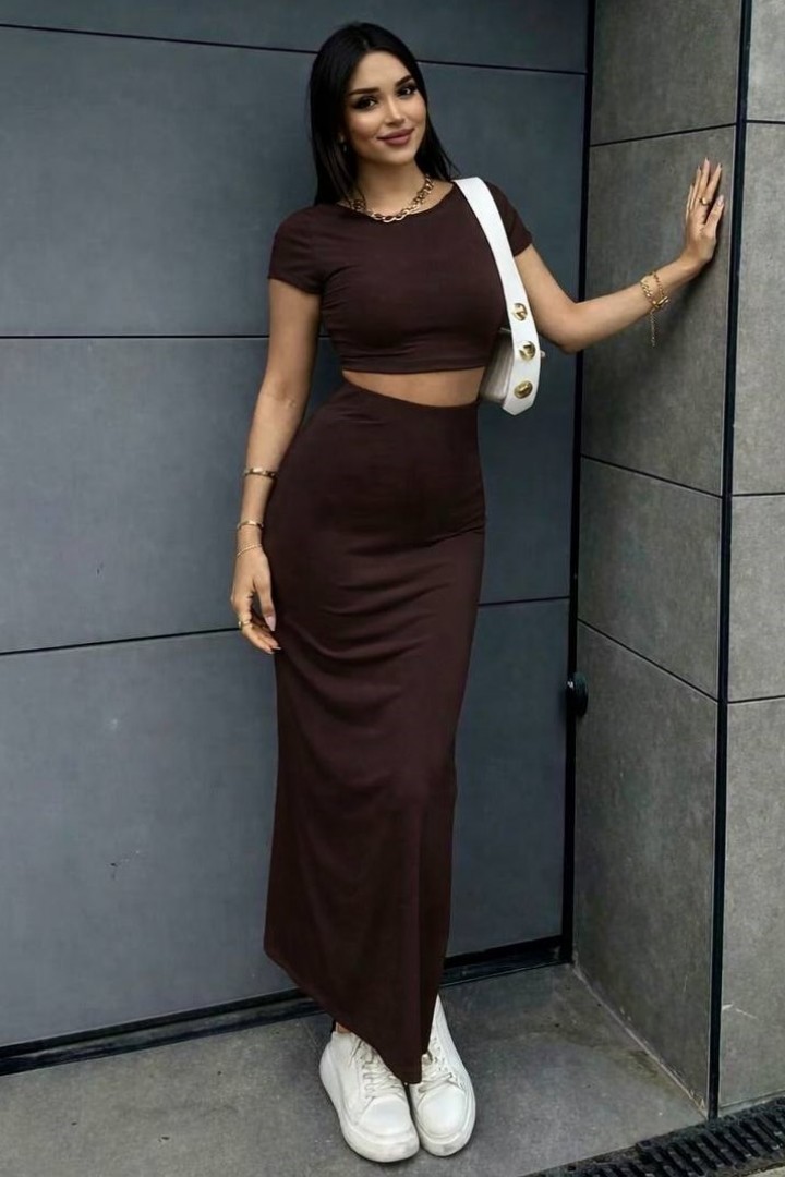 Комплект топ та спідниця VIVI-086A380