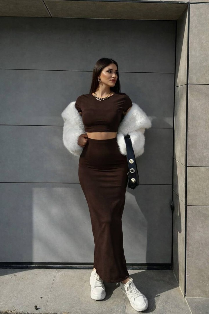 Комплект топ та спідниця VIVI-086A380