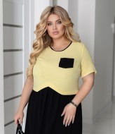 Комбінована сукня KYB-21237A15