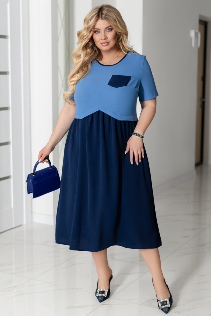 Комбінована сукня KYB-21237A15