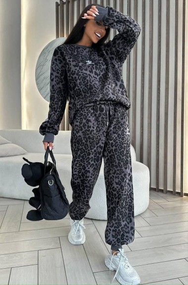 Леопардовый спортивный костюм  SAO-268A950