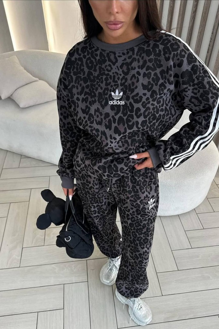 Леопардовый спортивный костюм  SAO-268A950