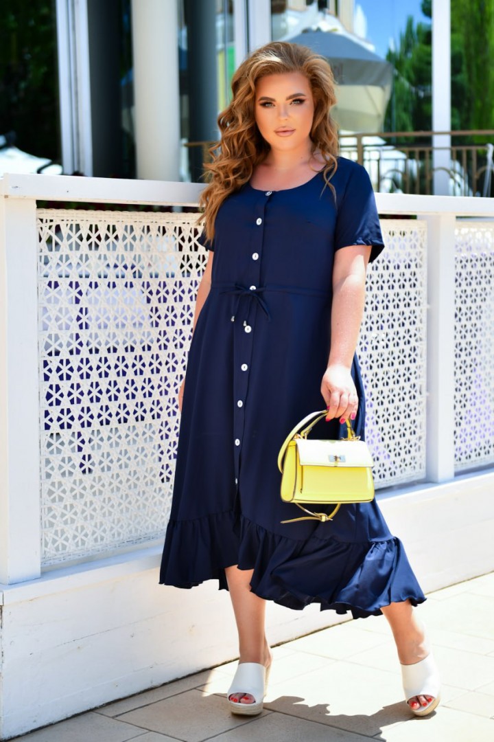 Платье на пуговицах KYB-2105A15.5