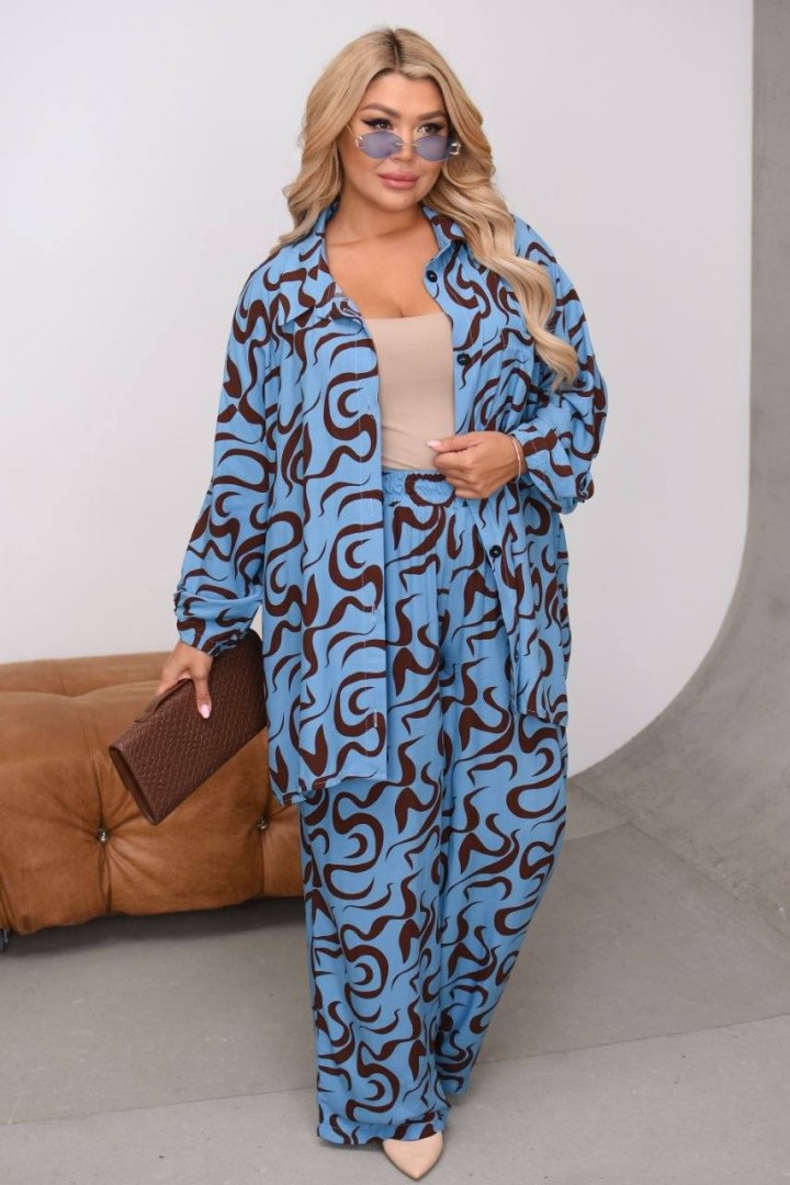 Костюм сорочка та брюки ET-8954A750