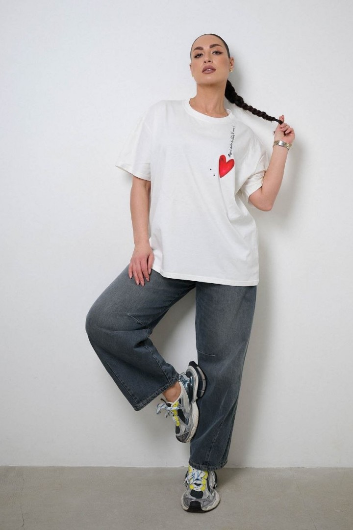 Футболка з принтом IS-237A300