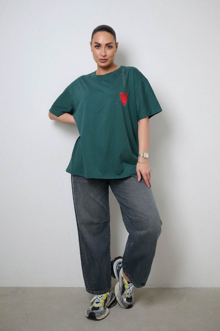 Футболка з принтом IS-237A300