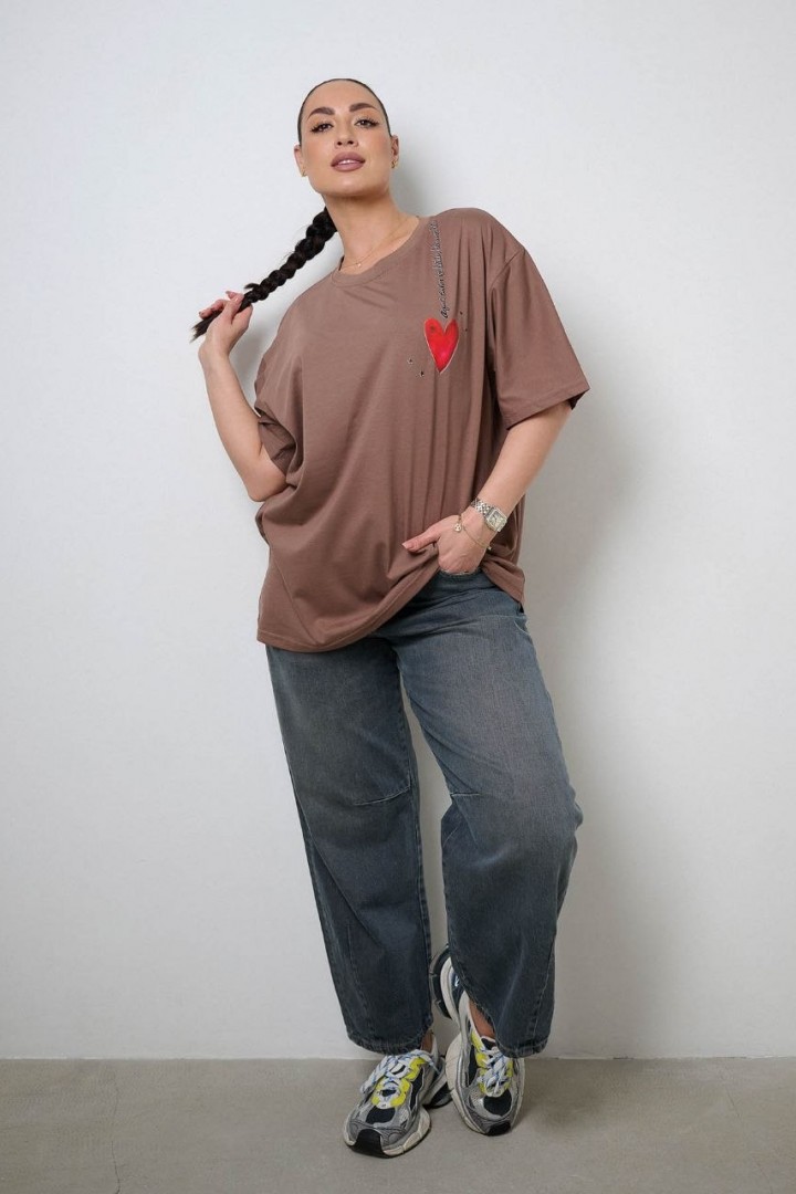 Футболка з принтом IS-237A300