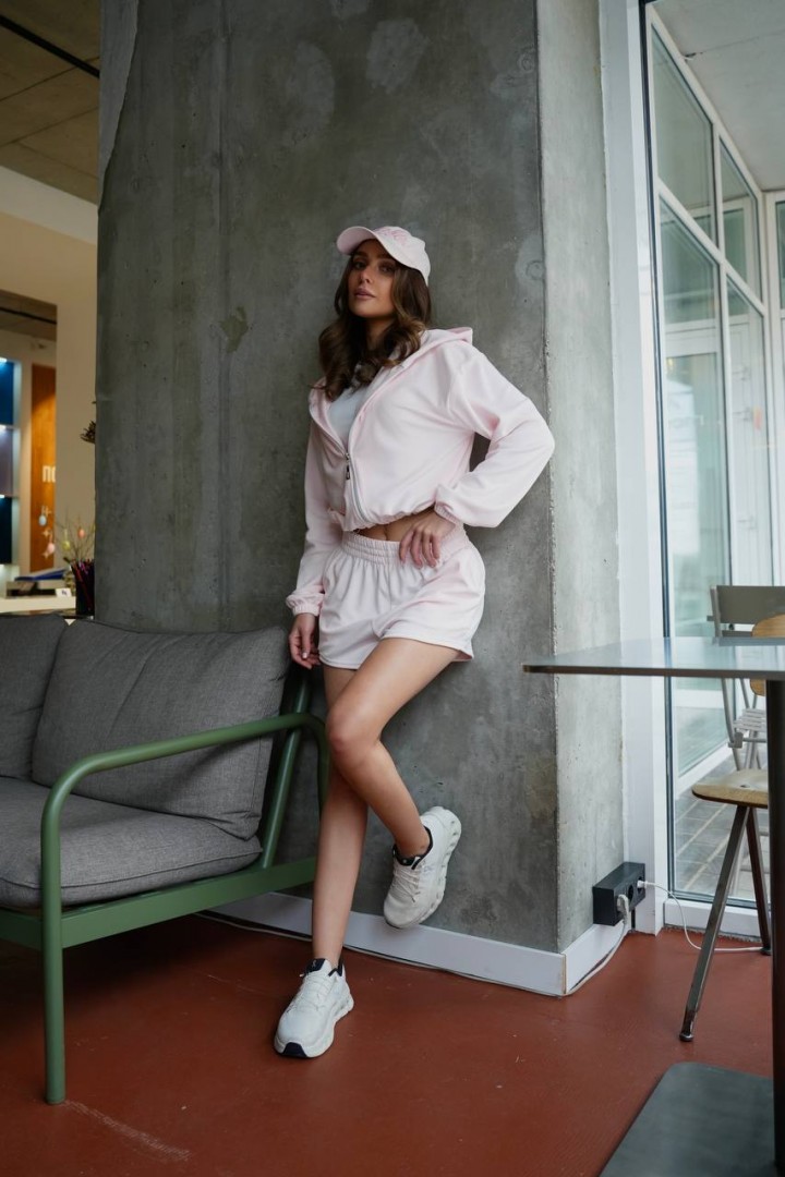 Велюровий костюм HON-341A600