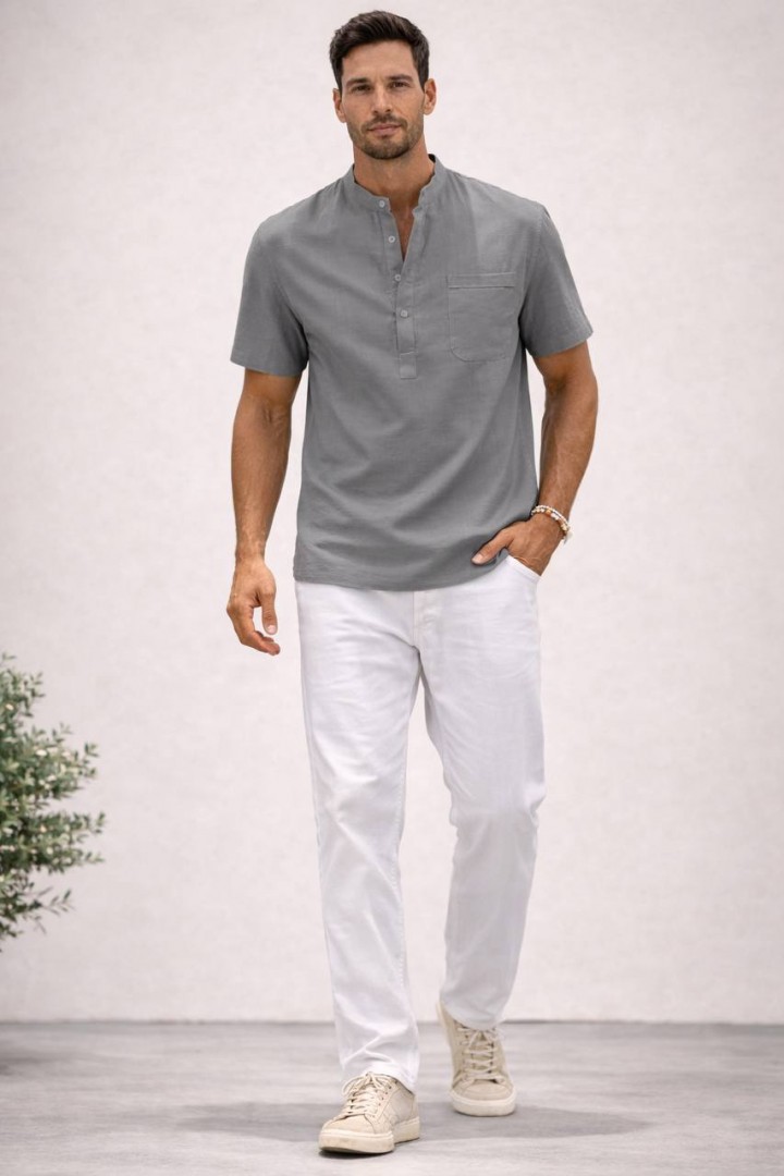 Сорочка з льону SAL-475A460