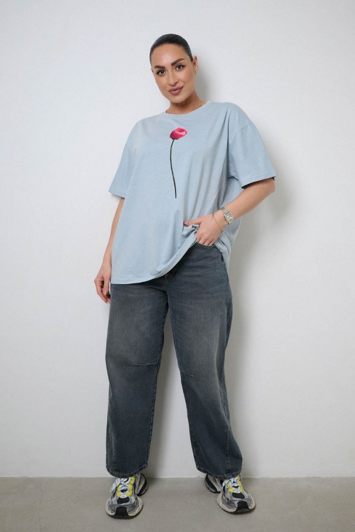 Футболка з принтом IS-237A300