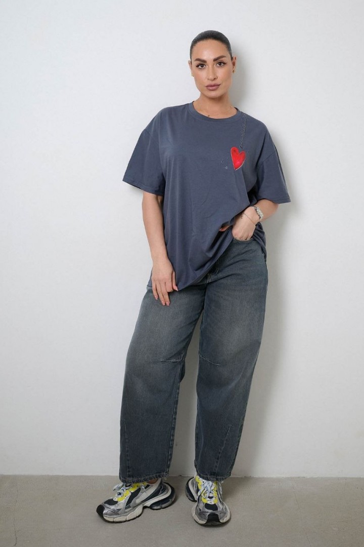 Футболка з принтом IS-237A300