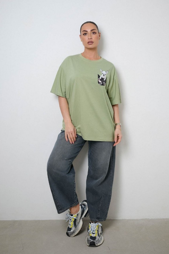 Футболка з принтом IS-237A300