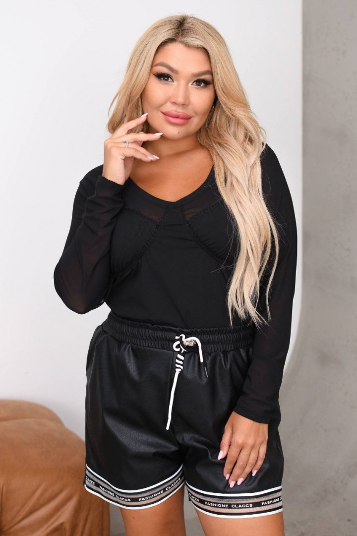 Кожаные шорты ET-815A450