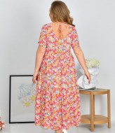 Летнее штапельное платье KYB-21153A15.5